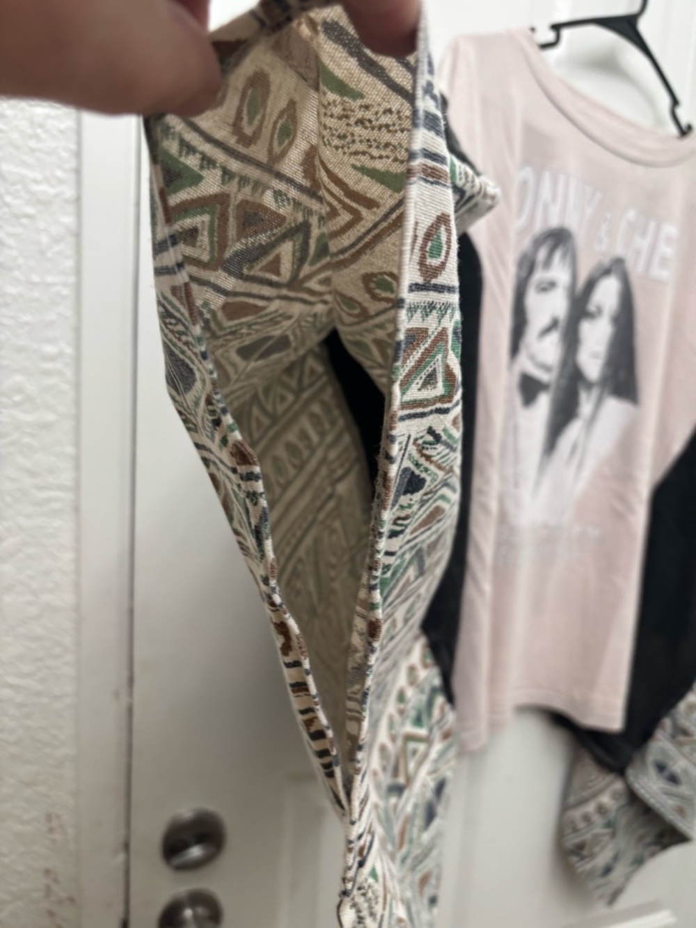 Sonny & Cher Graphic Tee in Dusty Pink - Picture 5 of 7